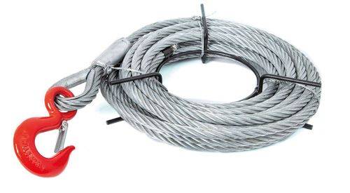 PLANETA Seilzuggerät ROPEMASTER RM32, mit Hebelrohr und 20 m Seil mit Haken, Tragfähigkeit 3200 kg-1