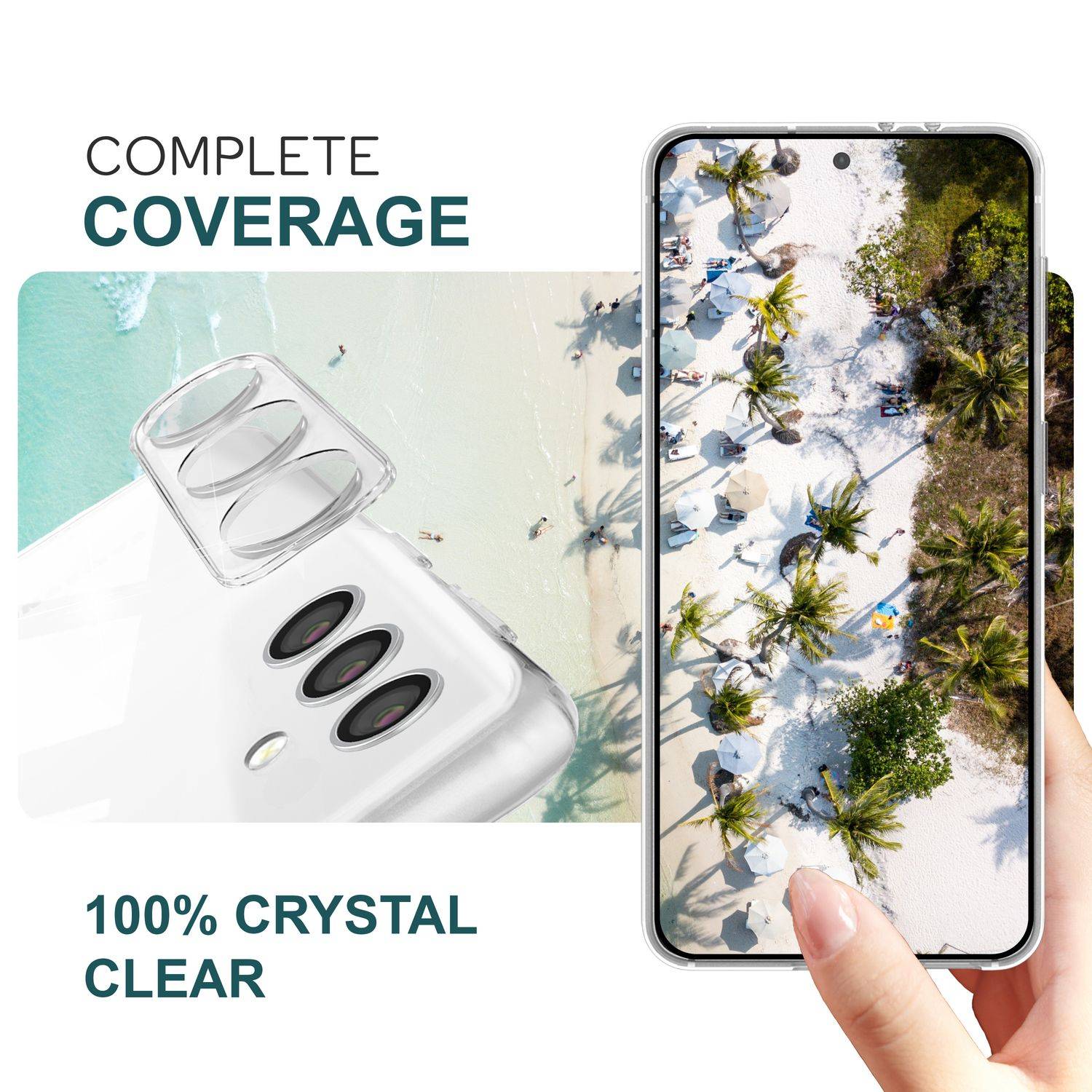 NALIA [2 Stück] Kamera-Schutzglas für Samsung Galaxy S24 Plus Glas, Klarer Kratzfester 9H Linsen-Schutz für Rückkamera-2