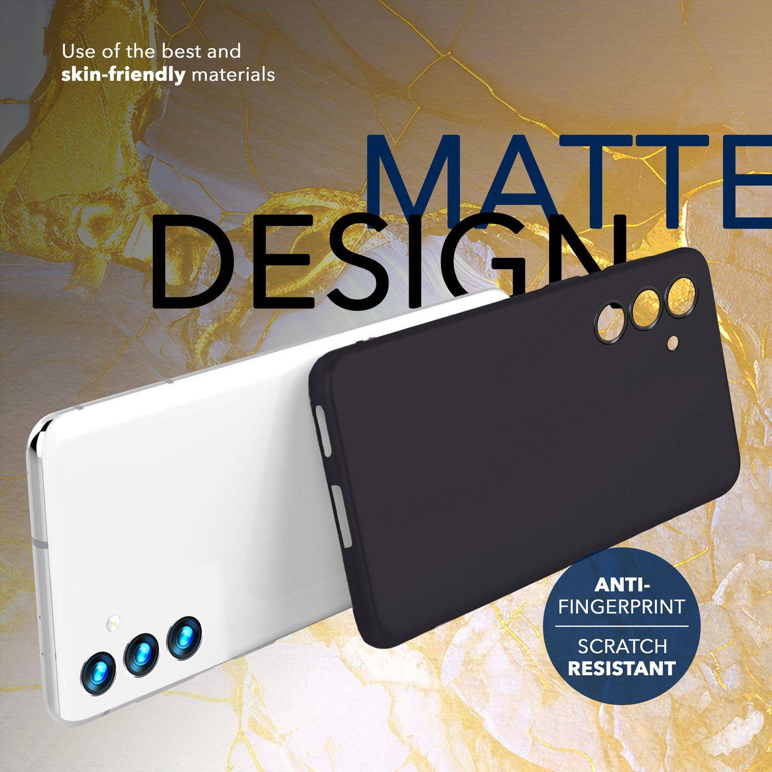 NALIA Extrem Dünnes Hardcase für Samsung Galaxy S24 Hülle, 0,3mm Ultra Schlanke Schutzhülle Extra Slim Schwarz Opak-2