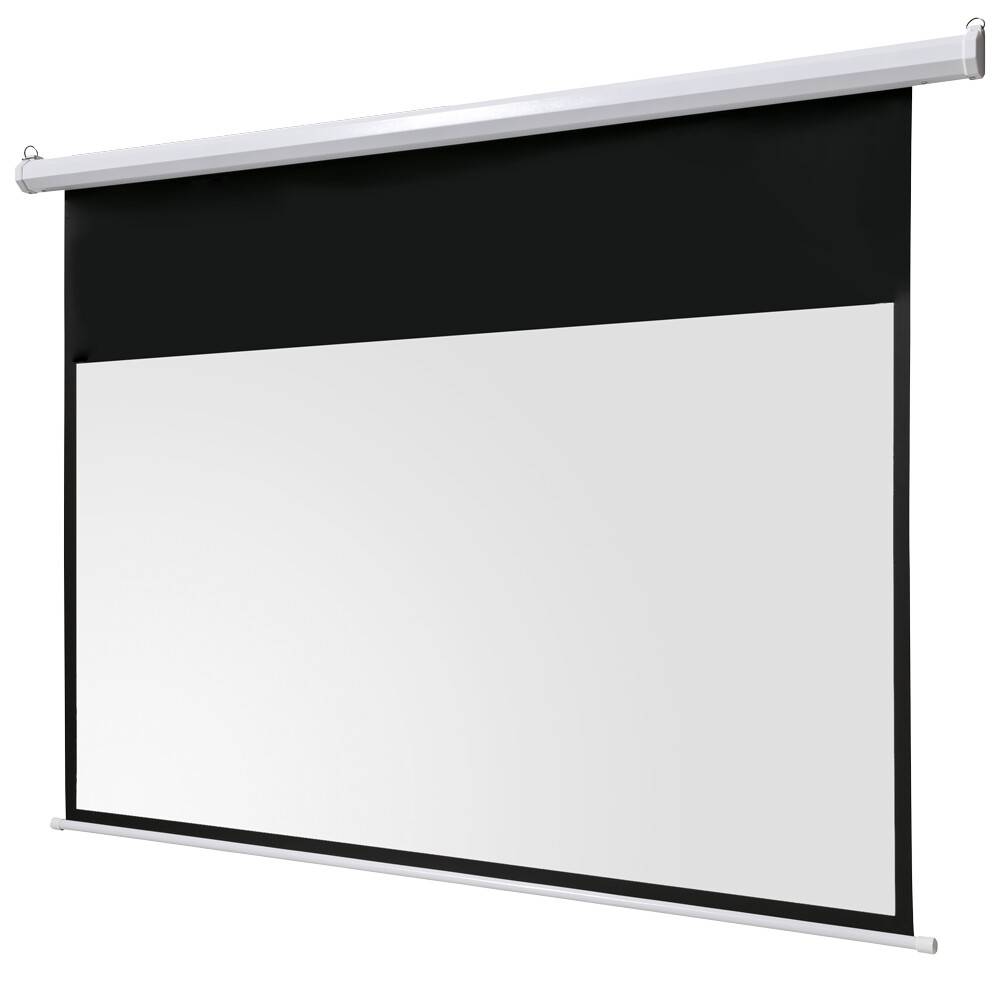 celexon basic Motor-Leinwand 110" | 240x135 cm 16:9 | elektrische Full-HD 4K Beamer-Leinwand für Heimkino oder Büro-Pr-2