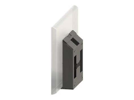Ergonomic Solutions SpacePole Essentials Wall MountVESA 75/100 Holes And Space Power Supply Angle