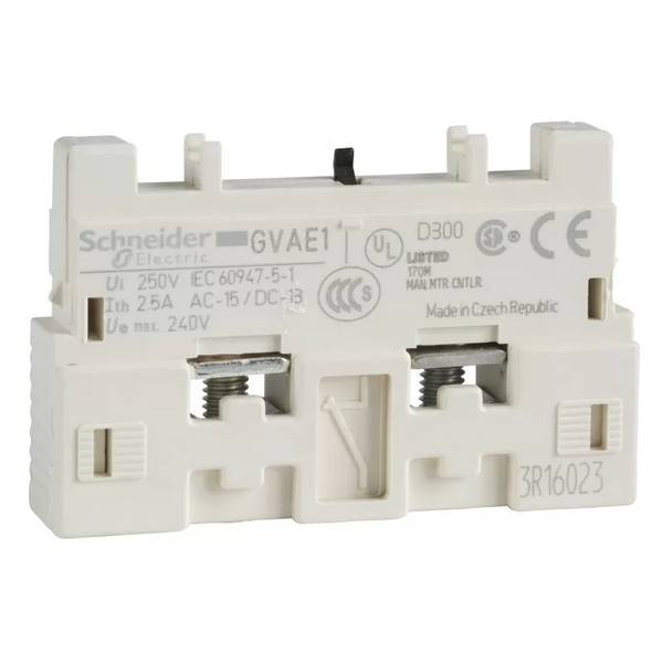 GVAE1TQ 20xHilfsschalter 1S od.1OE Front Schraubanschluß