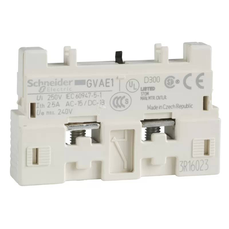GVAE1TQ 20xHilfsschalter 1S od.1OE Front Schraubanschluß-0