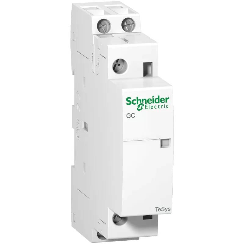 Schneider Electric TeSyS GC Schütz 230V ac-Spule, 2-polig, 250V ac / 25 A 240V 2 Öffner Motorsteuerung 1-Hilfskontakte-0