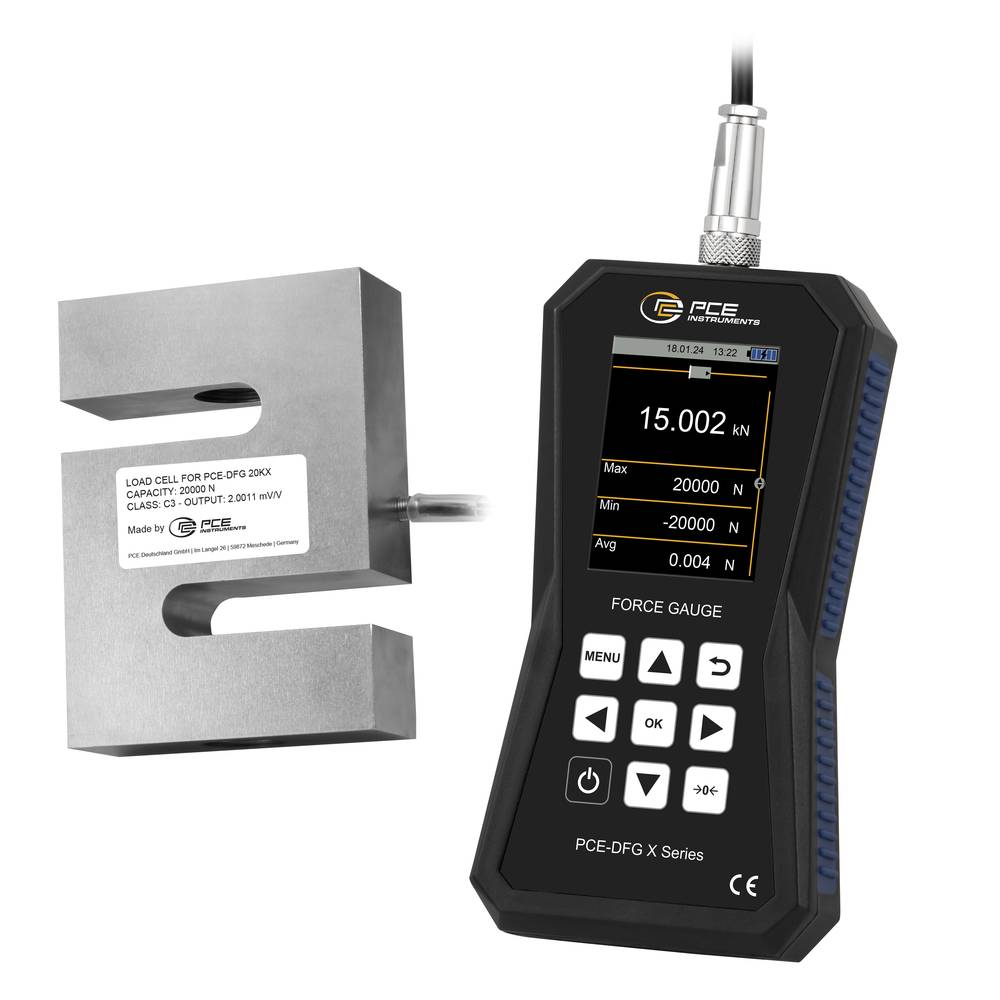 PCE Instruments PCE-DFG 20K X Krachtmeter 0 - 20 N Fabrieksstandaard (zonder certificaat)