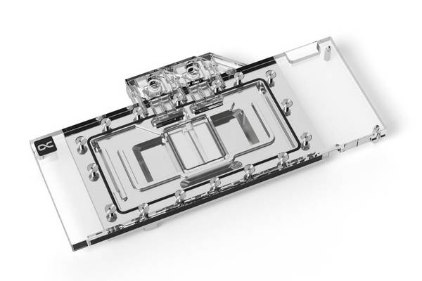 Alphacool 13548, Wasserblock + Rückenplatte, Aluminium, Cooper, 1/4", 3-polig, AMD Radeon