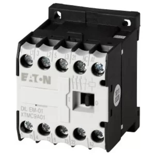Eaton (Moeller) Leistungsschütz AC-3/400V:4kW 3p DILEM-01(220V/5