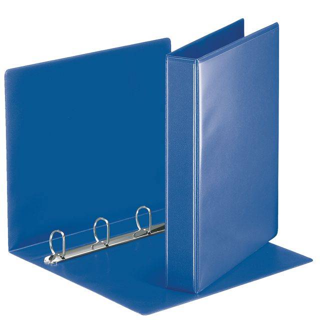 Präsentationsringbuch DIN A4 30mm PP blau-2