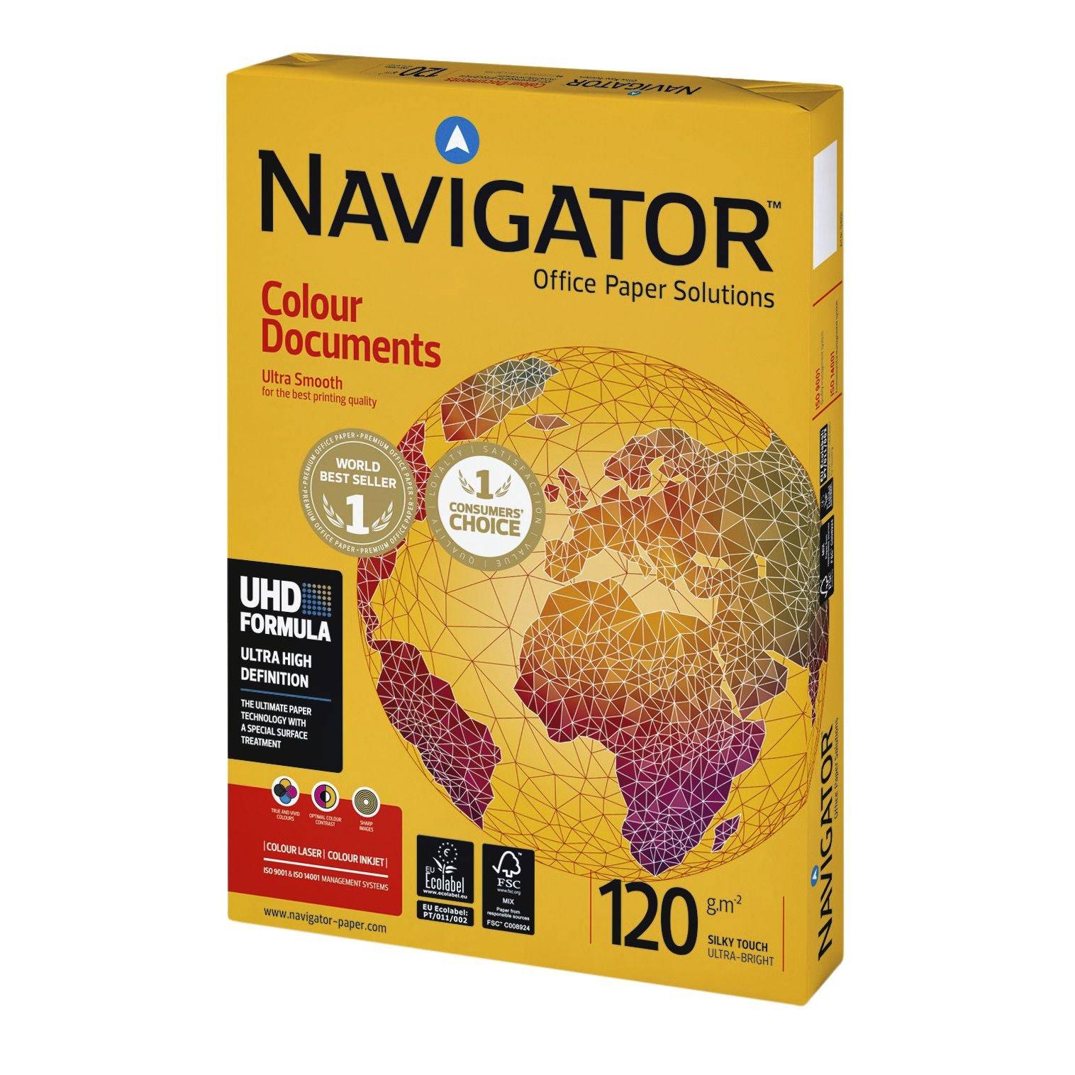 Kopierpapier A4 120g ws 250 Bl./Pack. - Artikel: 110096001-0