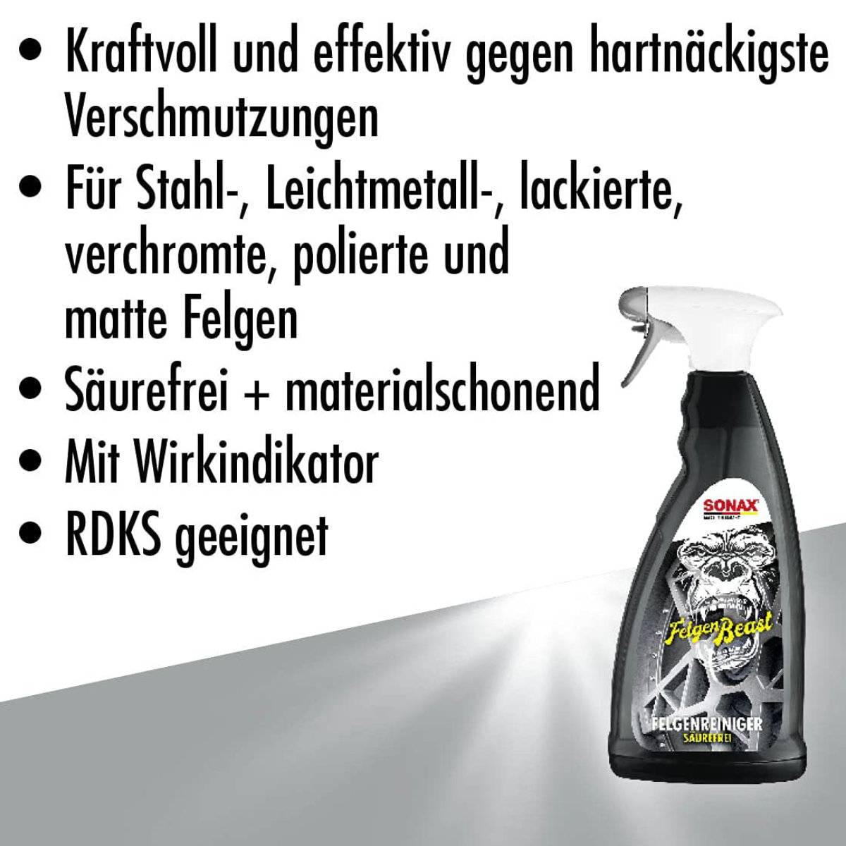 SONAX Felgen Beast 1 Liter-2
