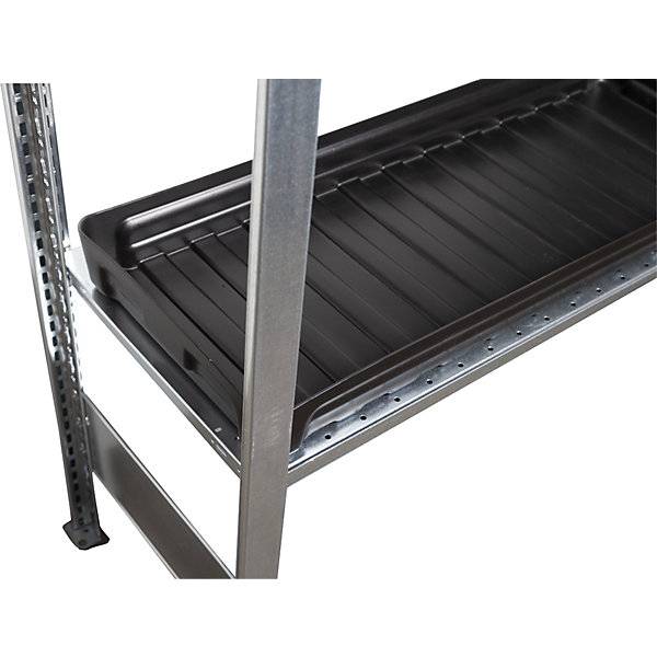 PE-Kleingebinde-Regalwanne mit Zulassung Auffangvolumen 30 l. TAKKT Industrial & Packaging GmbH 78253449-1