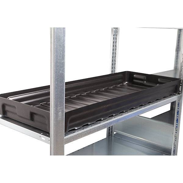 PE-Kleingebinde-Regalwanne ableitfähig ohne Zulassung Auffangvolumen 30 l. TAKKT Industrial & Packaging GmbH-1