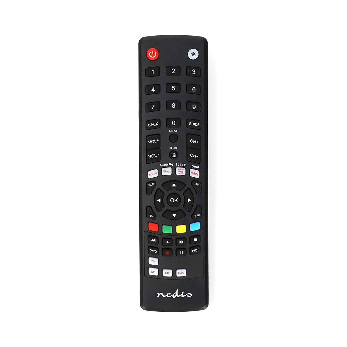 Nedis Universal-Fernbedienung | TVRC2310BK | Schwarz-0