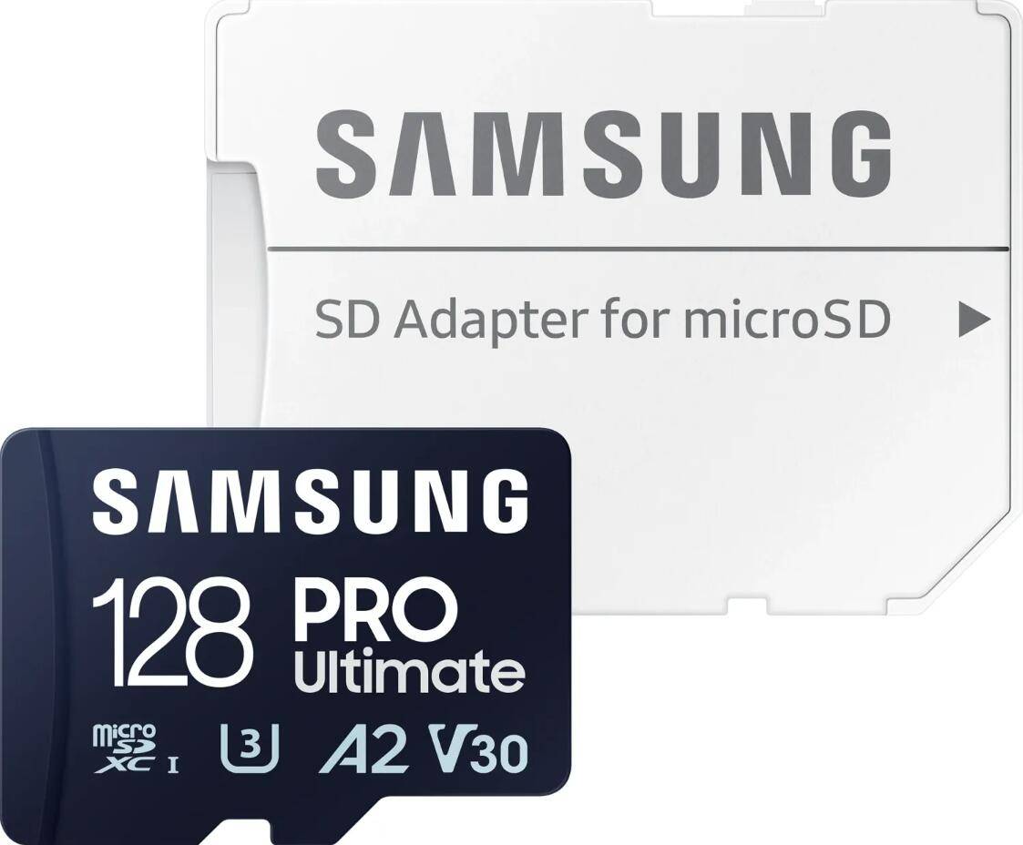 Samsung PRO Ultimate MB-MY128SA - Flash-Speicherkarte (SD-Adapter inbegriffen)-0