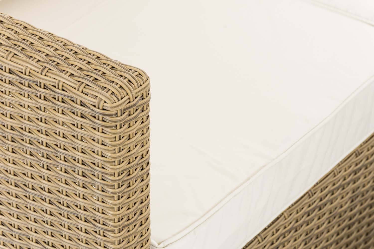 Ecksofa-Garnitur Liberi 5mm Cremeweiß natura-3