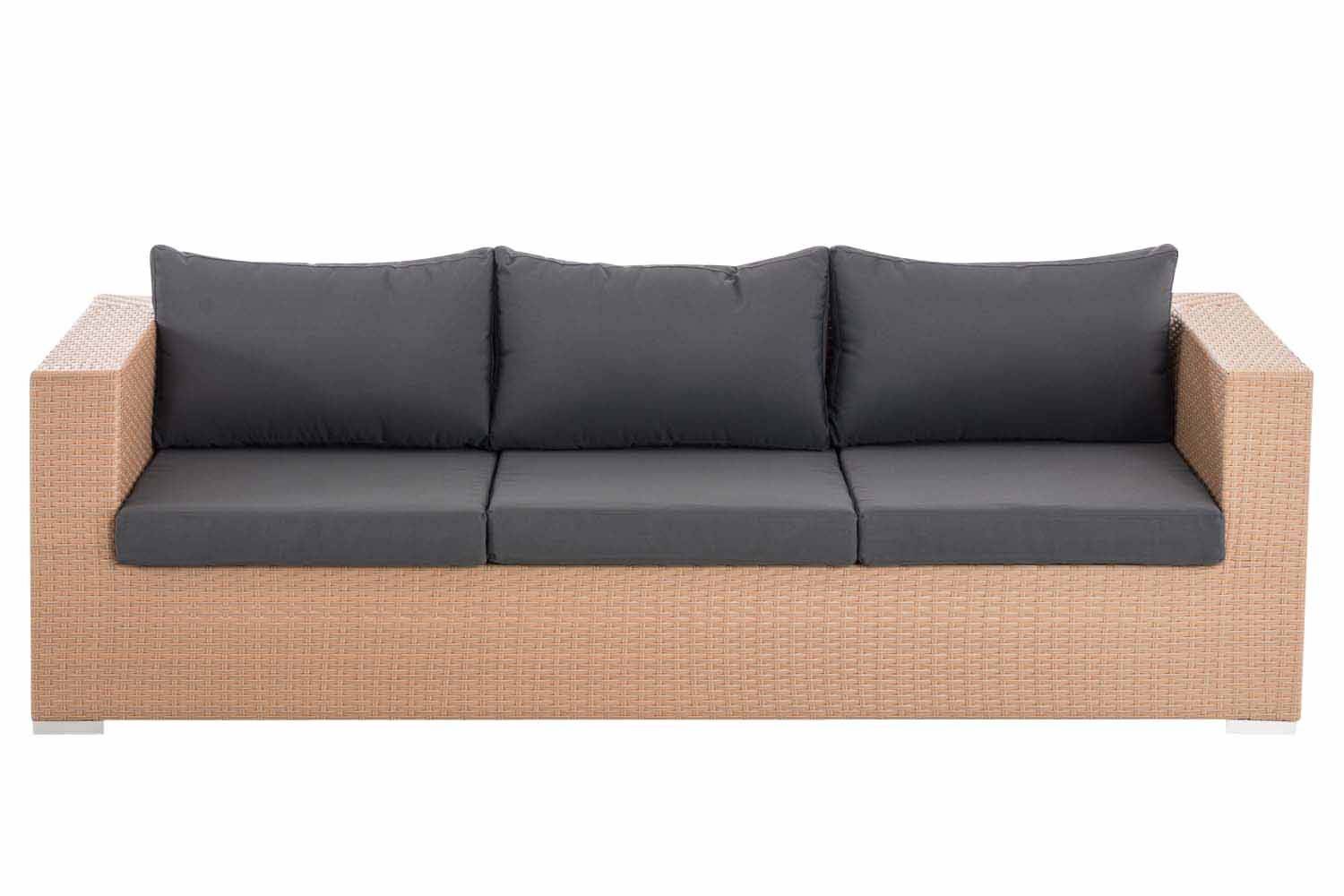 3er Sofa Casablanca eisengrau sand-2