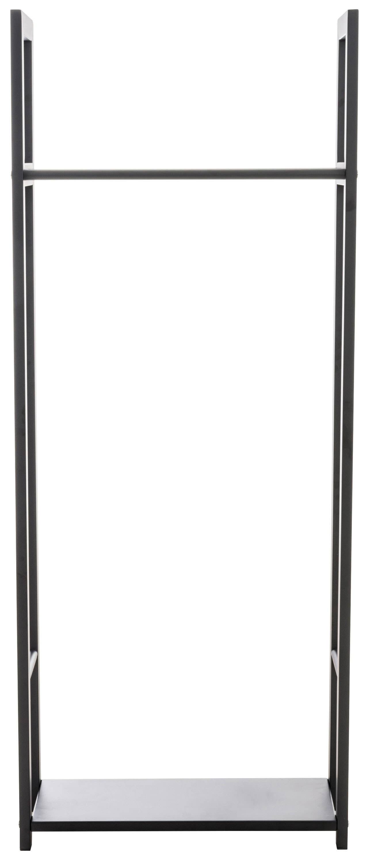 Kaminholzständer Snow 100x40x25 schwarz-2