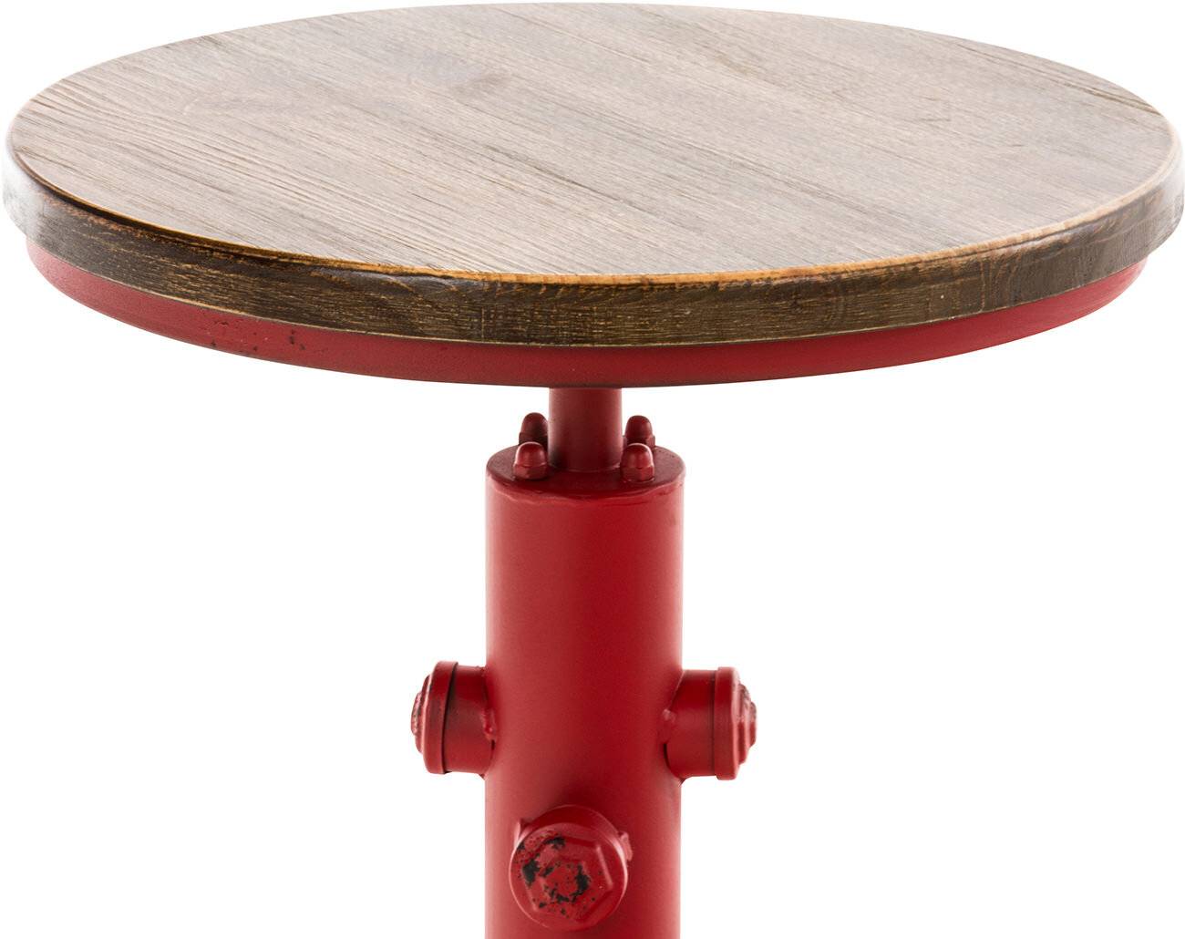 Stehtisch Lumos, Holz rot-2