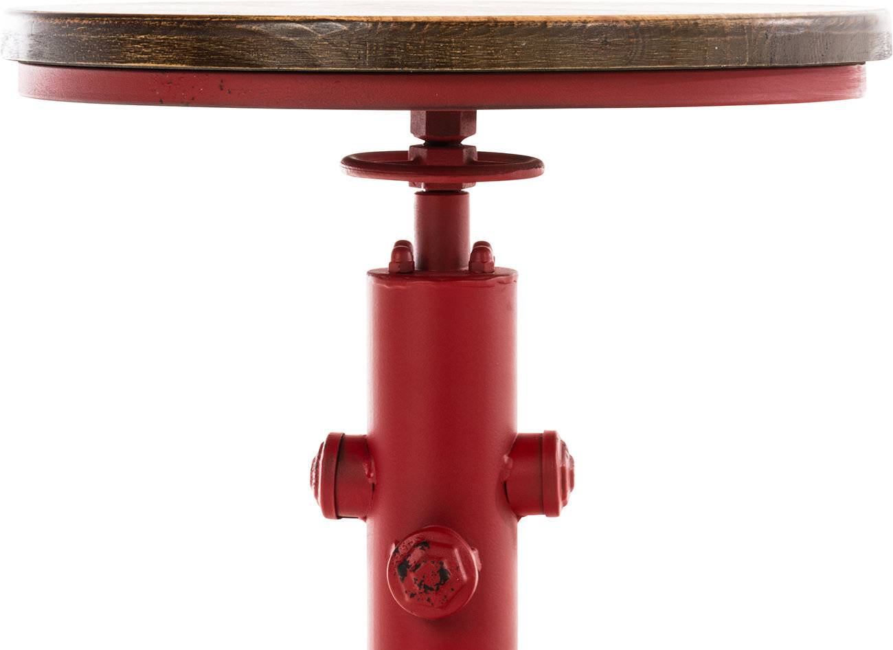 Stehtisch Lumos, Holz rot-3
