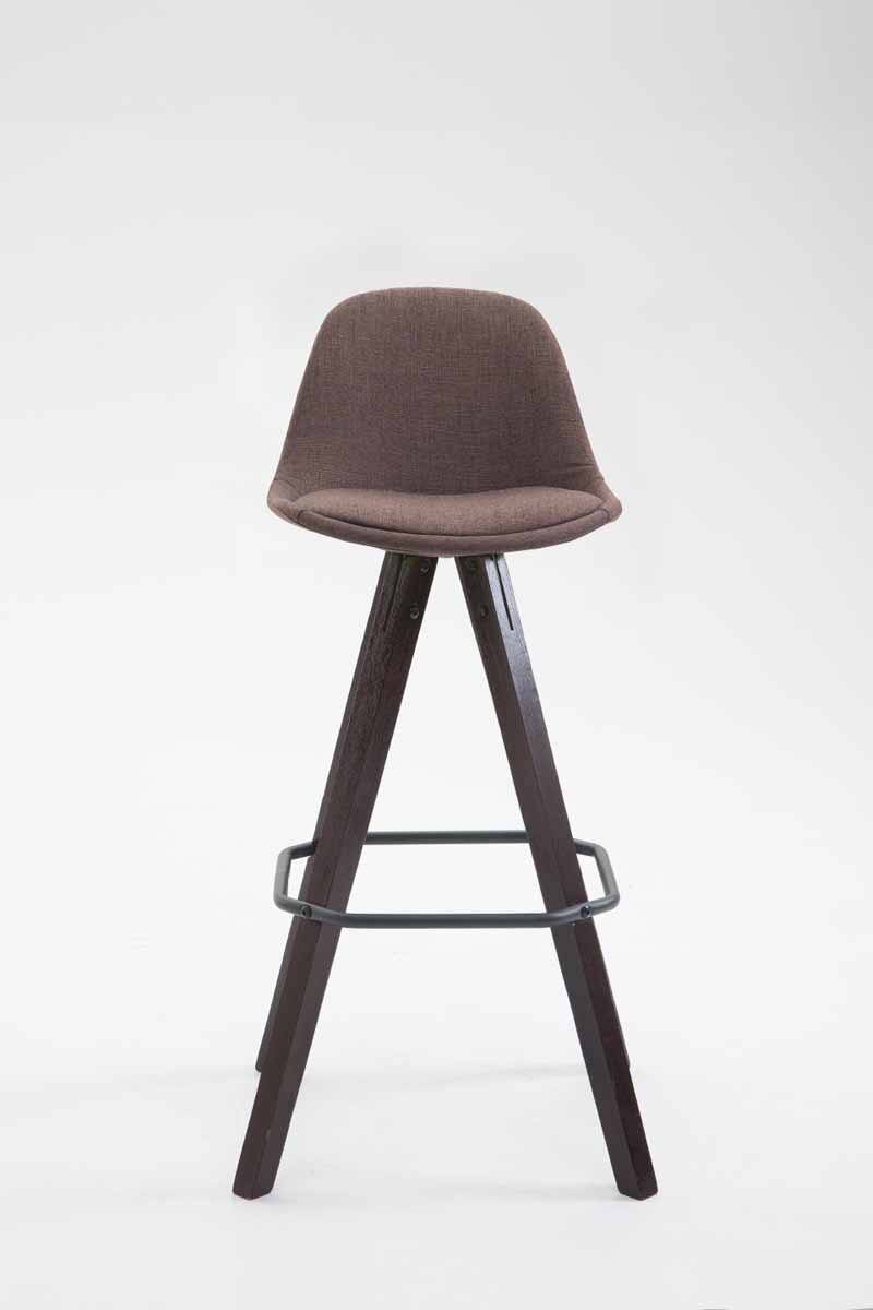 Barhocker Franklin Stoff Square cappuccino braun-1