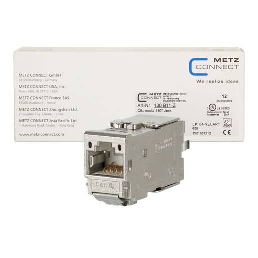 12 Stk. Metz Connect C6Amodul 180 Jack 130B11-Z-0