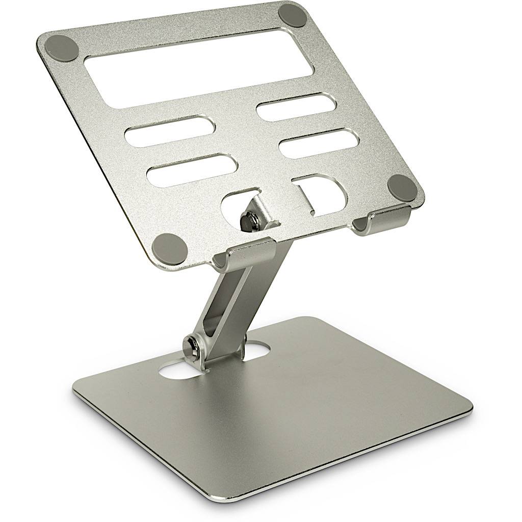 Inter-Tech Notebook-Ständer TBS-100, 11-14 25x140x149mm Alu Multimedia-Technik Notebookzubehör-0
