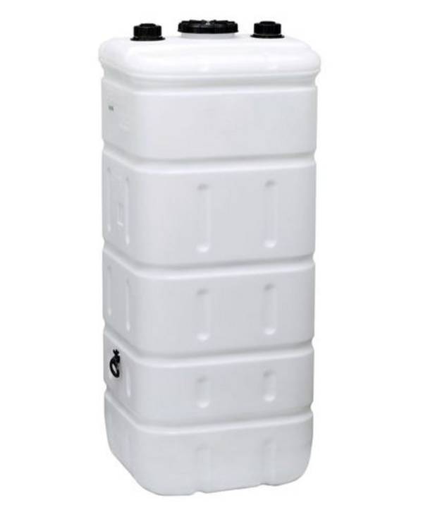 Doppelwandiger Kunststofftank, 1000 Liter, Füllstandanzeige, Entlüftung, Handloch 240 mm