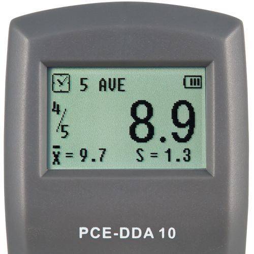 Härtemessgerät PCE-DDA, für Weichgummi und Elastomere, Shorehärte A 0 - 100, Auflösung 0,1-1
