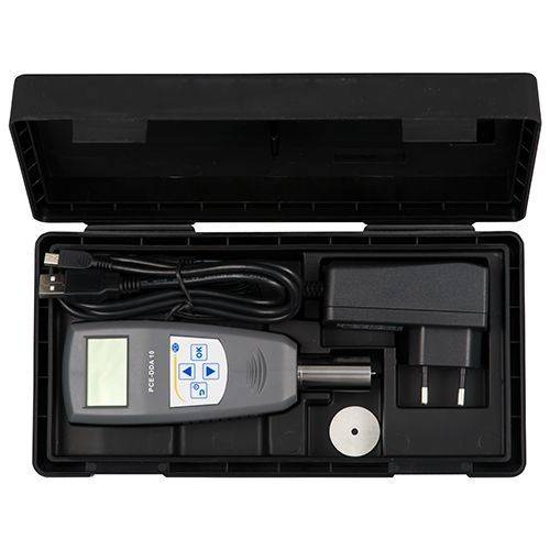 Härtemessgerät PCE-DDA, für Weichgummi und Elastomere, Shorehärte A 0 - 100, Auflösung 0,1-4