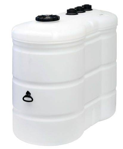 Doppelwandiger Kunststofftank, 1100 Liter, Füllstandanzeige, Entlüftung, Handloch 240 mm-0