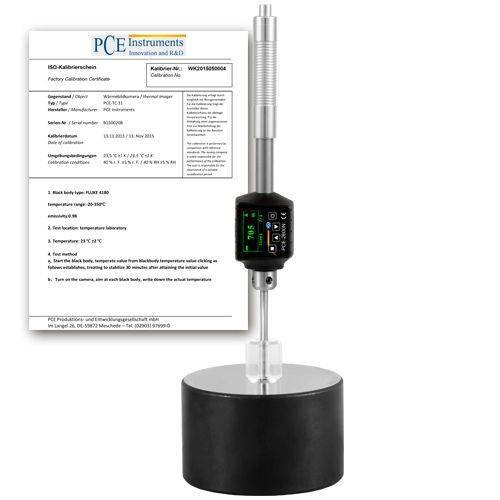 Ultraschall-Härtemessgerät PCE 2600N, für metall. Werkstoffe, HLD, HRC, HB, HV, HS, HRA, HRB + ISO-0