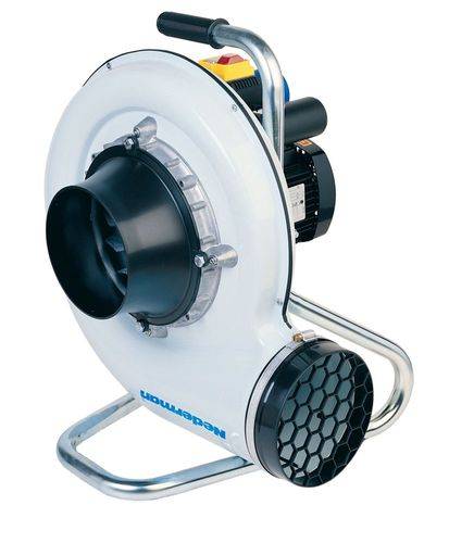 Radialventilator N16, Stahlgehäuse, inkl. Tragegestell, Leistung 0,55 kW, 1-Phasig-0