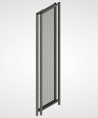 Trennwandsystem 9200, Vario-Element, B 550 - 950 mm, staubgrau-2