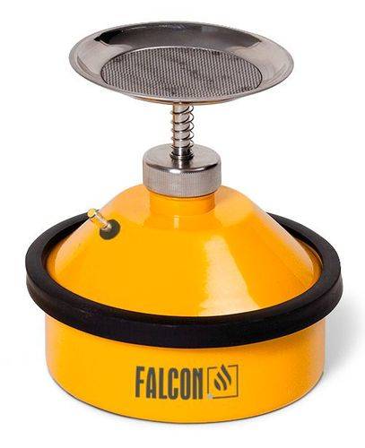 FALCON Sparanfeuchter aus Stahl, lackiert, 1 Liter, mit Erdungsanschluss-0