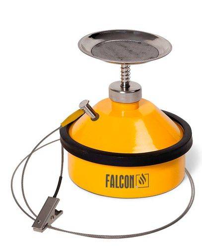 FALCON Sparanfeuchter aus Stahl, lackiert, 1 Liter, mit Erdungsanschluss-1