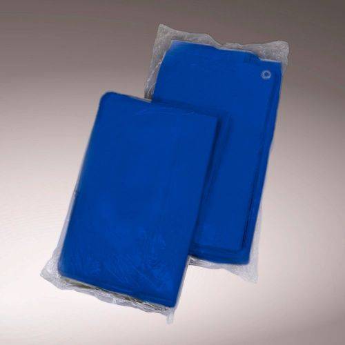 Abdeckplane mit Ösen, aus HDPE-Bändchengewebe, 2-seitig beschichtet, blau, 90 g/m², 6 x 8 m-0
