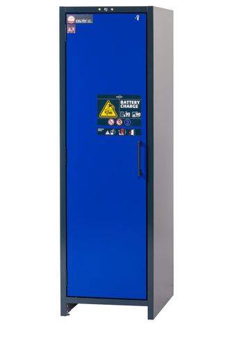 asecos Lithium-Ionen Akku-Ladeschrank, SmartStore-Core, 2.0-V, 7 Schließfächer, B 600 mm-1