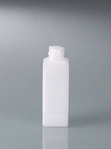 Enghalsflasche aus HDPE, rechteckige Grundfläche, 250 ml, VE = 150 Stück-3