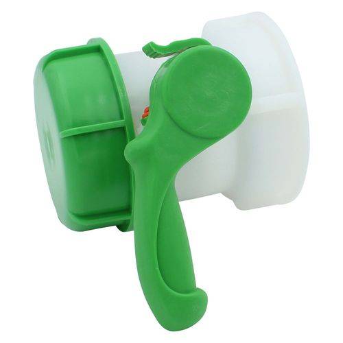 IBC-Klappenhahn DN 80, mit Grobgewinde S100x8-0