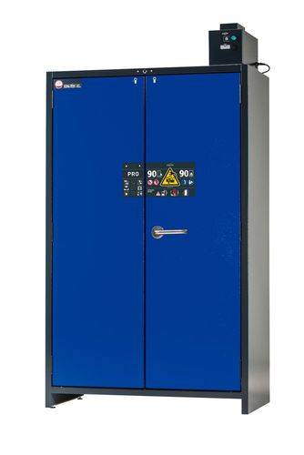 asecos Lithium-Ionen Akku-Ladeschrank SmartStore-Pro-Connect, 3 Fachböden, B 1200 mm-1