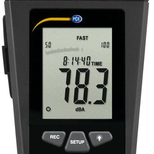 Schallpegelmessgerät PCE-322, Messbereich 30 - 130 dB, mit LEQ-Software + ISO-Zertifikat-1