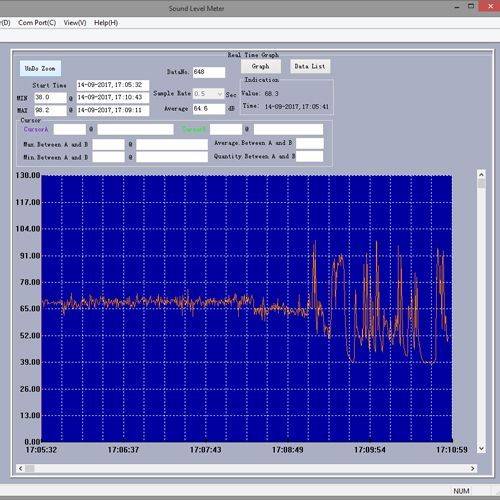 Schallpegelmessgerät PCE-322, Messbereich 30 - 130 dB, mit LEQ-Software + ISO-Zertifikat-4