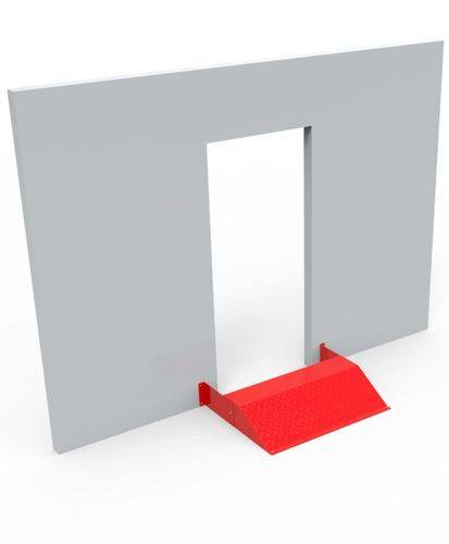 Stufe-Rampe-Barriere zum Schutz vor Gefahrstoffen und Hochwasser, 1000 x 200 mm-1