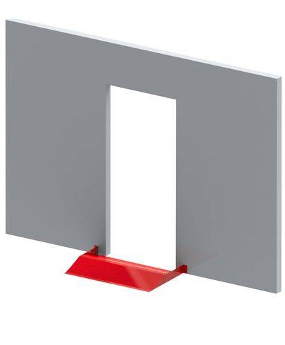 Doppelrampenbarriere zum Schutz vor Gefahrstoffen und Hochwasser, 1000 x 100 mm-1