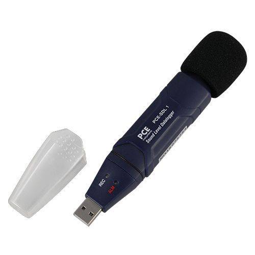 Mini-Schallpegelmessgerät PCE-SDL, Messbereich 30 - 130 dB + ISO-Zertifikat-1