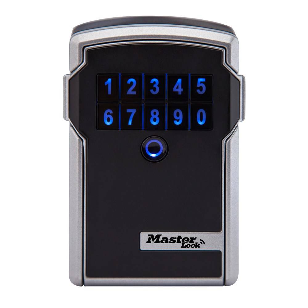 MasterLock Bluetooth-Schlsselkasten - Select Access Smart - Wandmontage, Wandtresor, Grau,-0