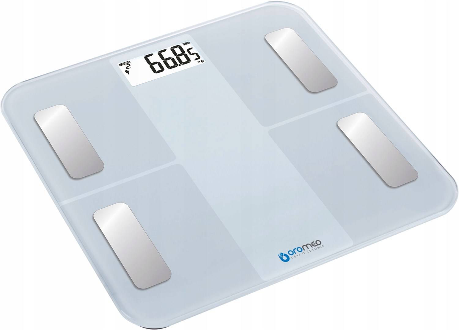 Bathroom scale colour white-0