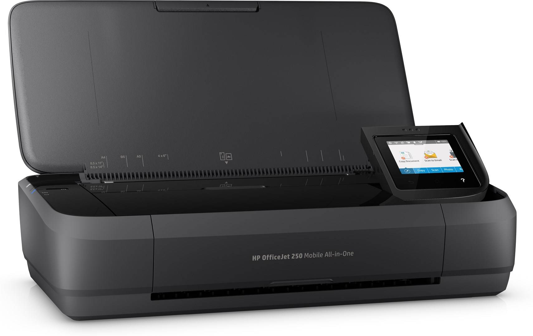 HP OfficeJet 250 Mobiler All-in-One-Drucker, Thermal Inkjet, Farbdruck, 4800 x 1200 DPI, A4, Direktd-1