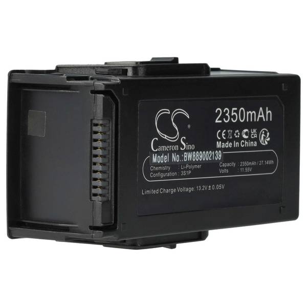 vhbw Akku Ersatz für DJI CP.PT.00000119.01 | für Drohne Multicopter Quadrocopter (2350 mAh, 11,55 V, Li-Polymer)