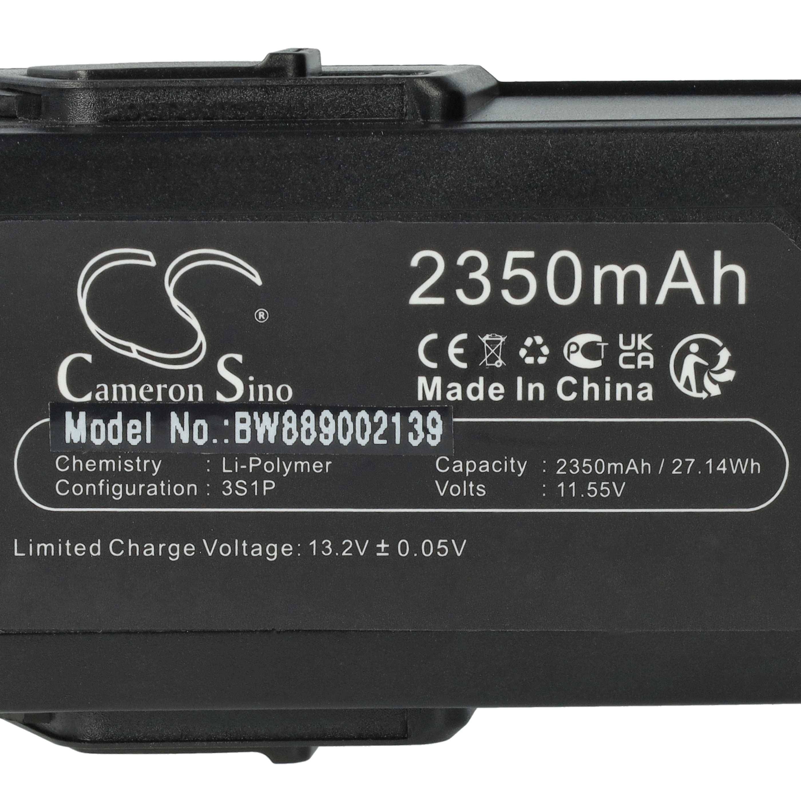 vhbw Akku Ersatz für DJI CP.PT.00000119.01 | für Drohne Multicopter Quadrocopter (2350 mAh, 11,55 V, Li-Polymer)-3